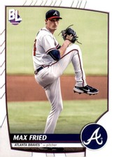 2023 Topps Big League #105 Max Fried Electric Orange