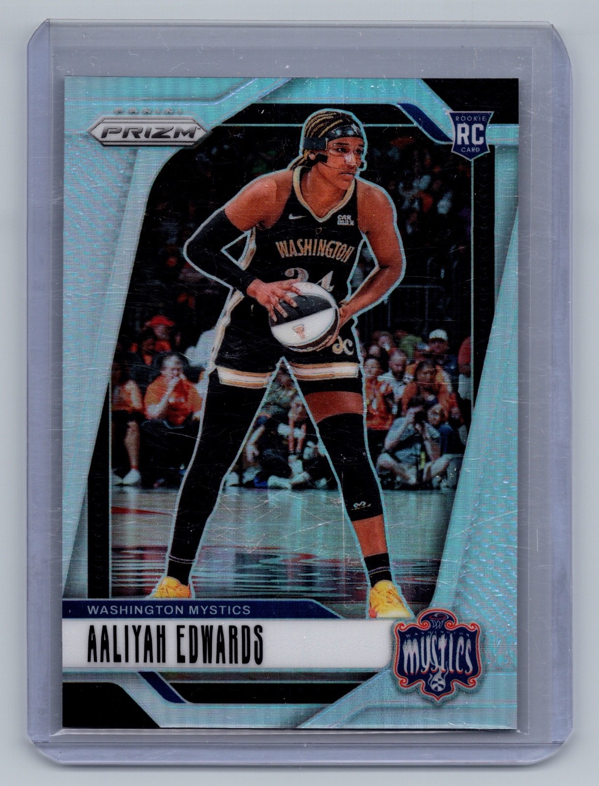 2024 Panini Prizm WNBA - Aaliyah Edwards #70 Silver Prizm (RC)