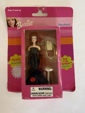 Barbie Keychain Solo In The Spotlight 2002 NIB Basic Fun
