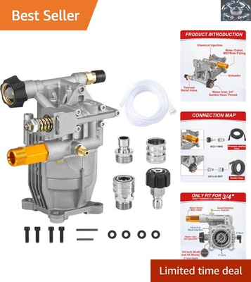 #ad Stainless Steel 3 4quot; Pressure Washer Pump 3000 PSI with Quick Connect Fittings $98.98