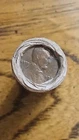 Roll Of Wheat Pennies With 1927 On One End And A 1929 On The Other
