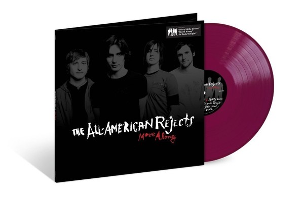 The All-American Rejects 'Move Along' LP Durchscheinendes Traubenlila Vinyl-image