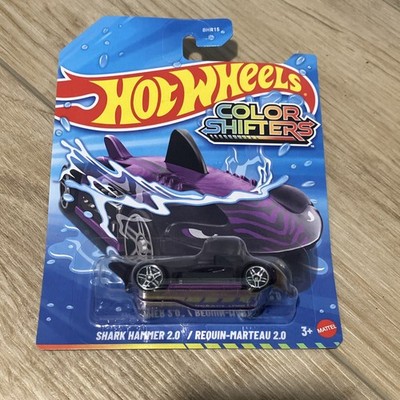 Hot Wheels Color Shifters Shark Hammer 2.0 1:64 Diecast Car Purple Black
