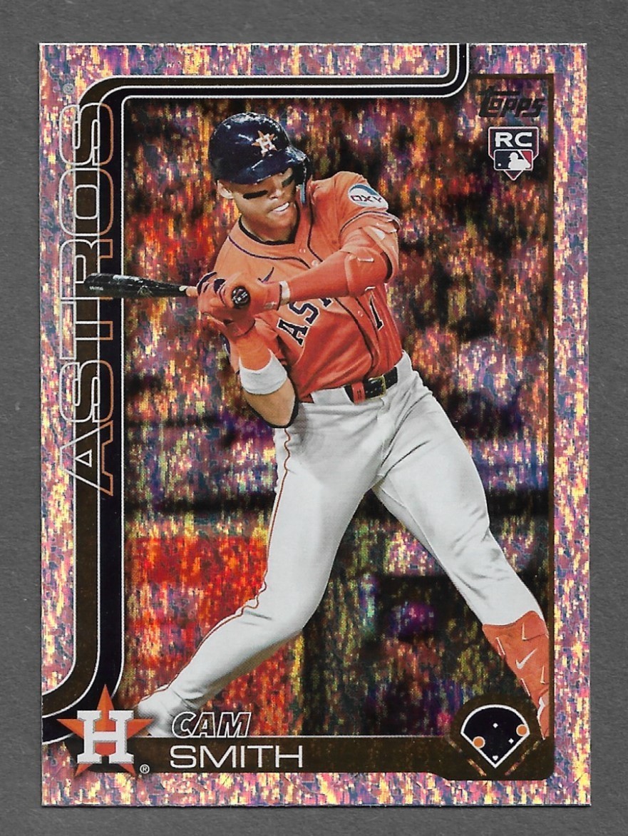 2025 Topps Update Series #US298 Cam Smith RC Retail HOLO Foil ROOKIE card