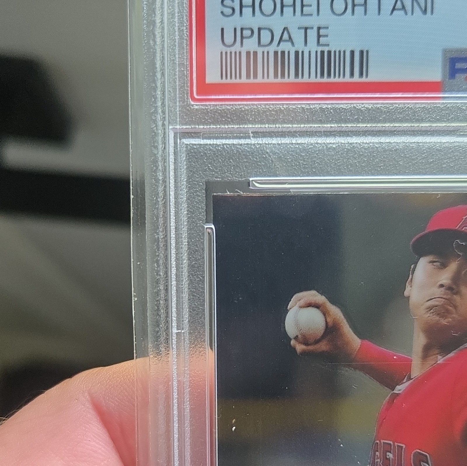 Topps Chrome Update 2018 #HMT1 Shohei Ohtani Angels PSA 9 Rookie Card view 4