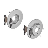 ATE Bremsscheiben Ø259MM + BremsbelÄGe Vorne FÜR Dacia Logan II Sandero Smart