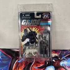 Snake-Eyes w Timber Foil Card w Case 2007 Hasbro G.I.Joe 25th Anniversary