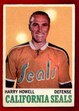 1970-71 O-Pee-Chee #72 Harry Howell VG