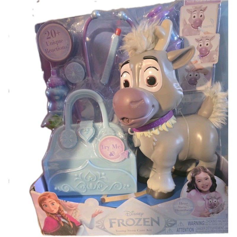 Disney Frozen Young Sven Care Kit Toy New with Tag