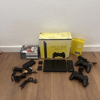 Sony PlayStation 2 Slim Paket Ps Spiele Controller Ps Fernbedienung