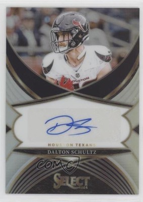 2024 Panini Select Signatures Silver Prizm Dalton Schultz #SSP-DSZ Auto 0rd2