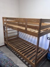 Letto a castello Ikea 90 cm per 2 metri, usato ma in buono stato