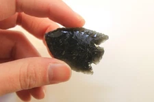 Flint Knapped Davis Creek Rainbow Obsidian Arrowhead Point-Wire wrap it!