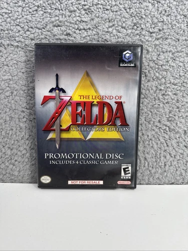 THE LEGEND OF ZELDA COLLECTOR'S EDITION - (GameCube) - Not For Resale - Tested