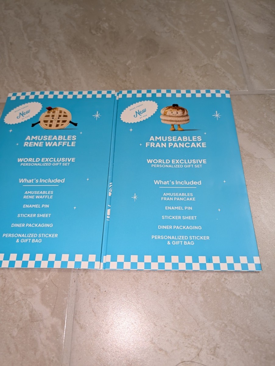 Jellycat Authentic NYC FAO Schwarz Diner Menu. Fast Shipping! | eBay