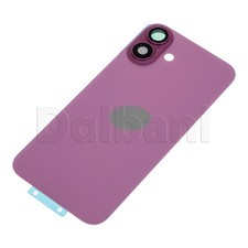 For Apple iPhone 16 Plus Back Glass Back Cover Battery Cover Pink