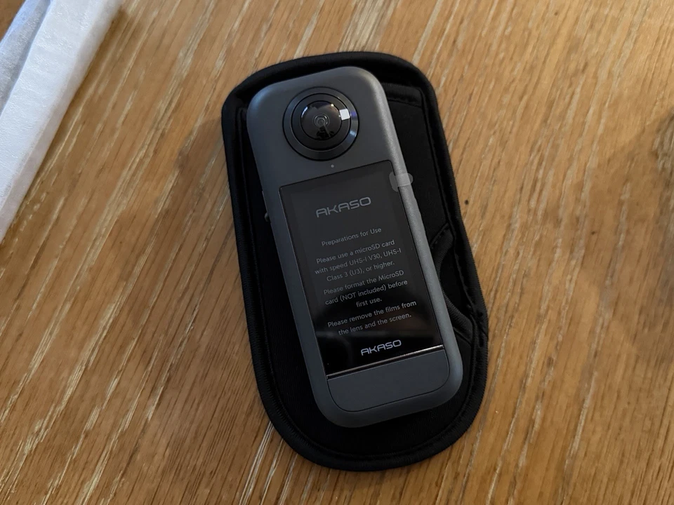 Akaso 360° Action Camera - Immersive 5.7K Video With Invisible Selfie Stick - Image 2 of 4