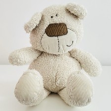 Vintage Boots Mini Mode Bertie Bear Plush Soft Toy Comfort Teddy Cream Off-White