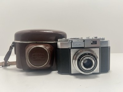 Zeiss Ikon Contina 35mm Film Camera Novar Anastigmat Lens w/ Case