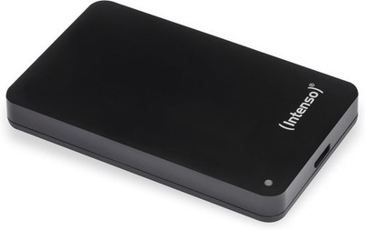 1TB Festplatte Intenso externe HDD Memory Case 2,5 Zoll Tragbar USB 3.0 Schwarz