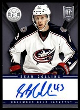 2013-14 Panini Totally Certified Rookie Signatures Sean Collins Columbus Blue
