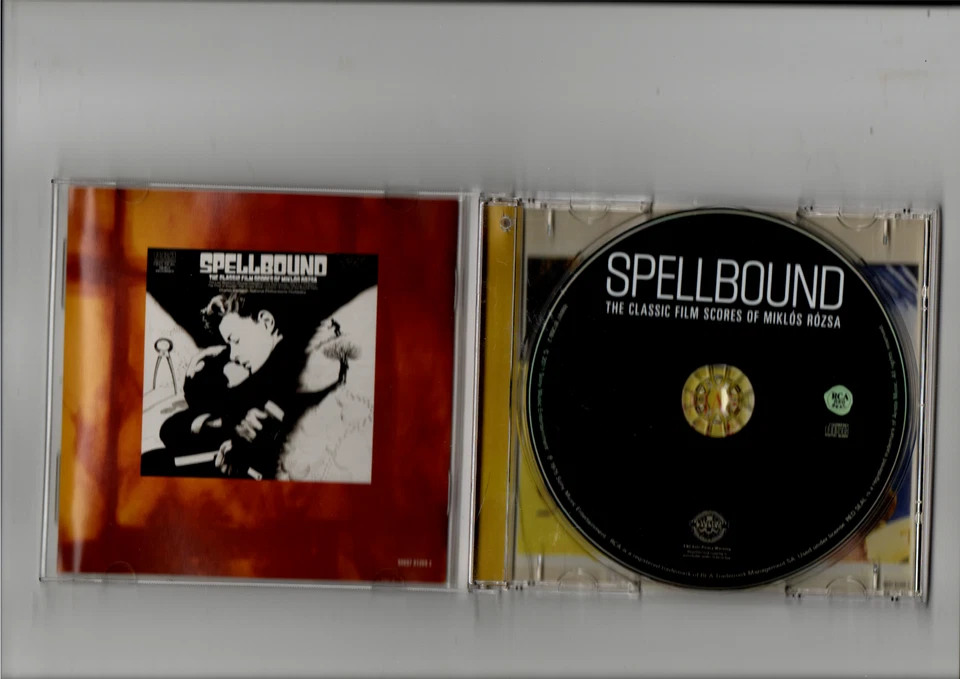 Spellbound The Classic Film Scores of Miklos Rozsa / C. Gerhardt NPO CD OST - Bild 2 von 2