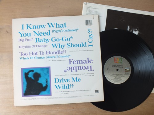 Nona Hendryx Female Trouble USA LP ois Vinyl vg++ - Picture 2 of 2