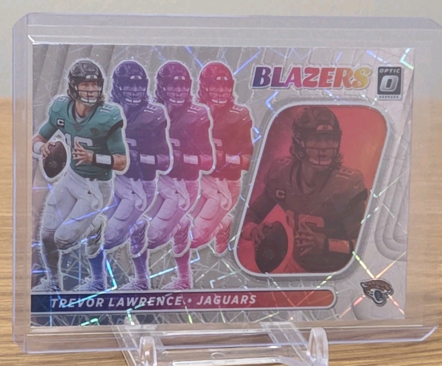 Trevor Lawrence - 2022 Panini Donruss Optic - Blazers Insert SSP B-8