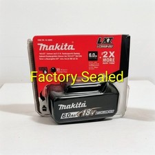 Genuine Makita 6.0Ah 18V Lithium-Ion Battery BL1860B US Ship-Factory Sealed