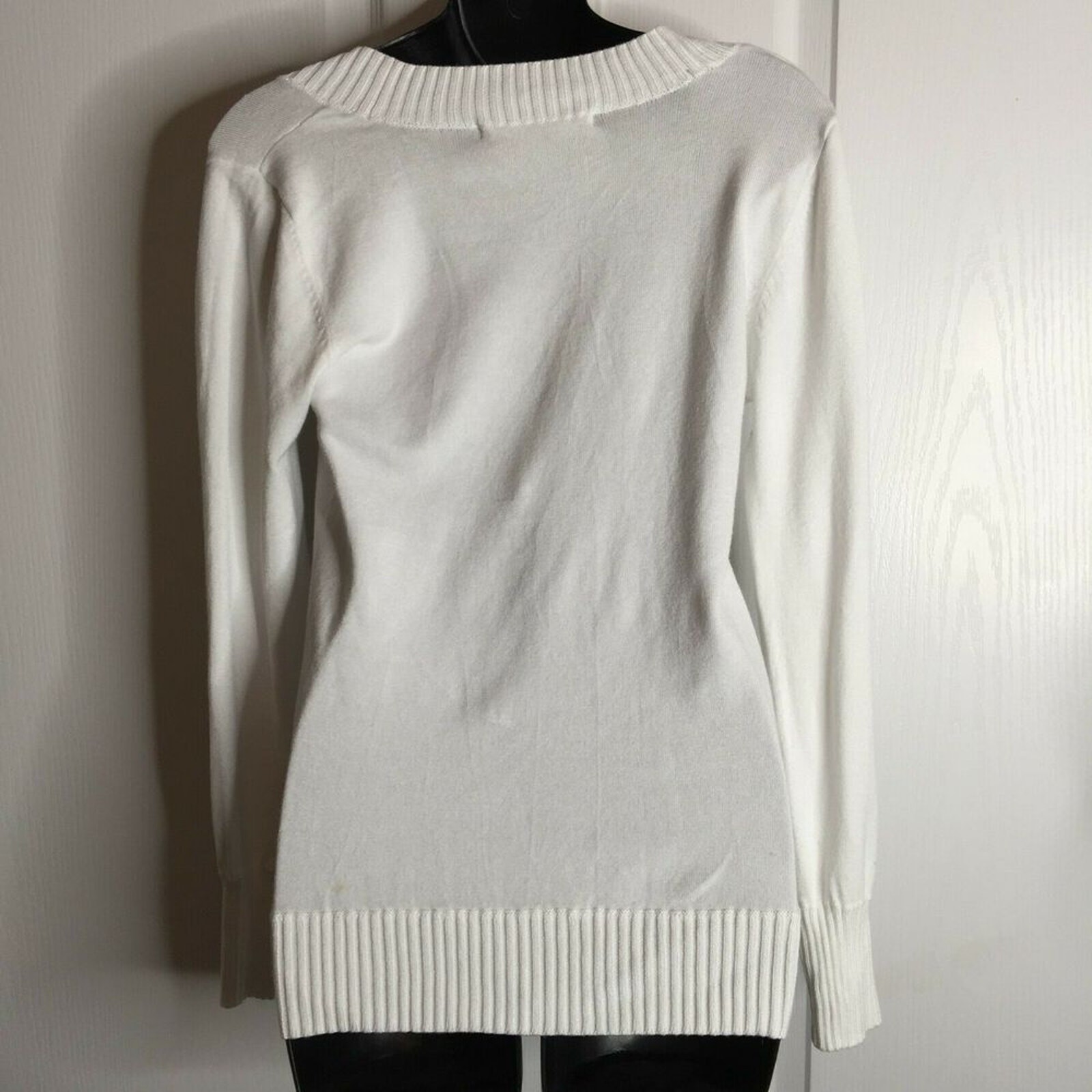Active Basic Long Sleeve Pullover Sweater Round N… - image 2
