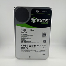 Seagate Exos X18 16TB 3.5" SATA 7200RPM 256MB SED HDD ST16000NM000J TESTED