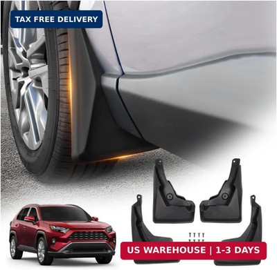 Powerty Custom Fit for Mud Flaps Toyota RAV4 2025 2024 2023 2022 2021 2020 2019 