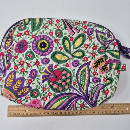 Vera Bradley Lunch Box Bunch Insulated Lucky You & Viva La Vera Make-up Bag - Picture 3 of 24