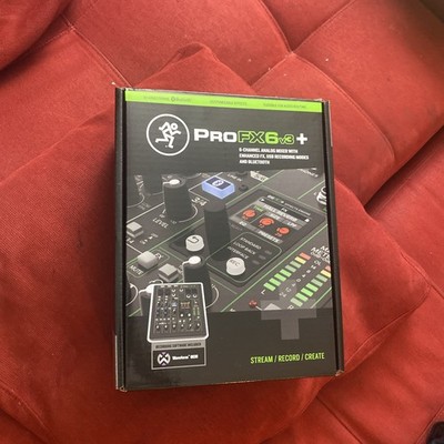 Mackie ProFX6v3+ 6-Channel Analog Mixer Enhanced FX USB Recording Bluetooth