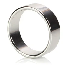Alloy Metallic Aluminum Metal Penis Erection Enhancer Cock Ring Band XL