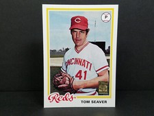2001 Topps #450 Tom Seaver, Reds (HOF) - Through the Years Reprints #26