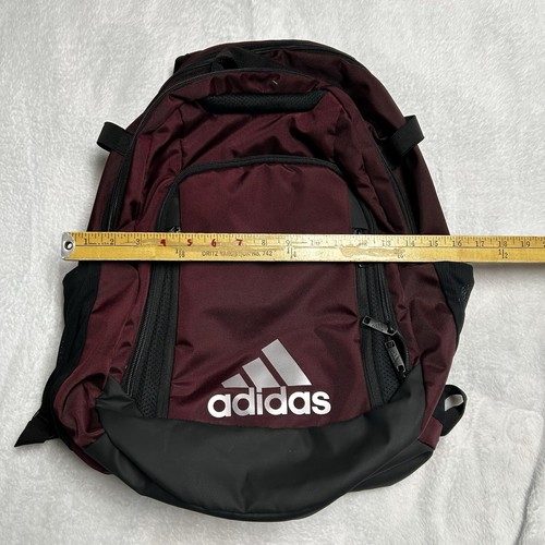 Adidas Maroon Color Backpack Silver Logo New ASU - Picture 8 of 8