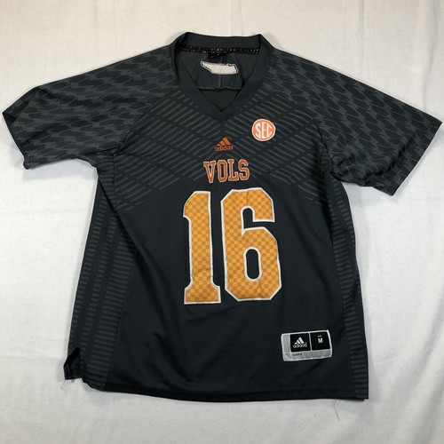 RARE Men’s Tennessee Volunteers Football Jersey Gray #16 Peyton Manning Size M