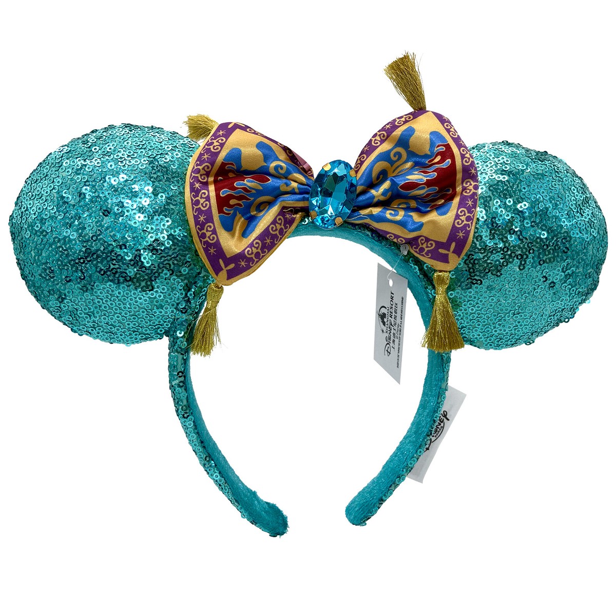 Disney Parks Minnie Ears Headband Aladdin Jasmine Magic  display picture 2