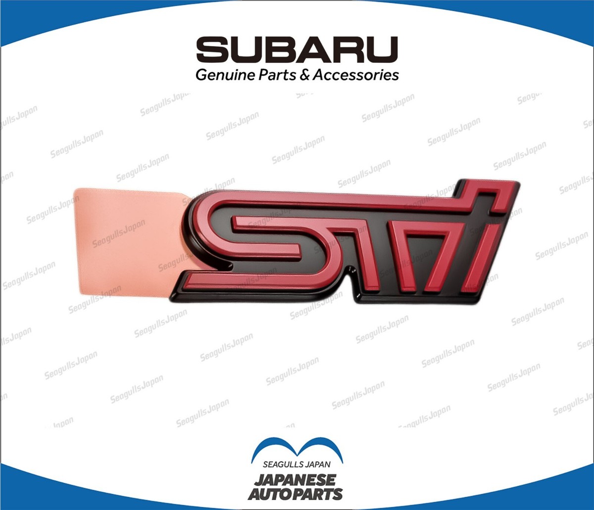 Subaru 2005 Impreza STI Rear Trunk Badge Emblem 93073FE710 F/S