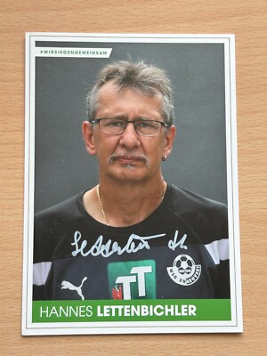 Hannes Lettenbichler WSG Swarovski Tirol Autograph Card Original Signed #S7691