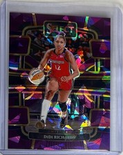 2024 Panini Select WNBA - Purple Cracked Ice #59 Didi Richards numbered /149