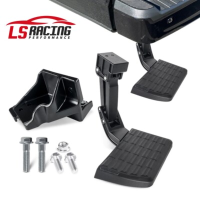 Rear Bed Step Retractable Bed Step Bumper Step For Toyota Tundra 12-24 Pickup