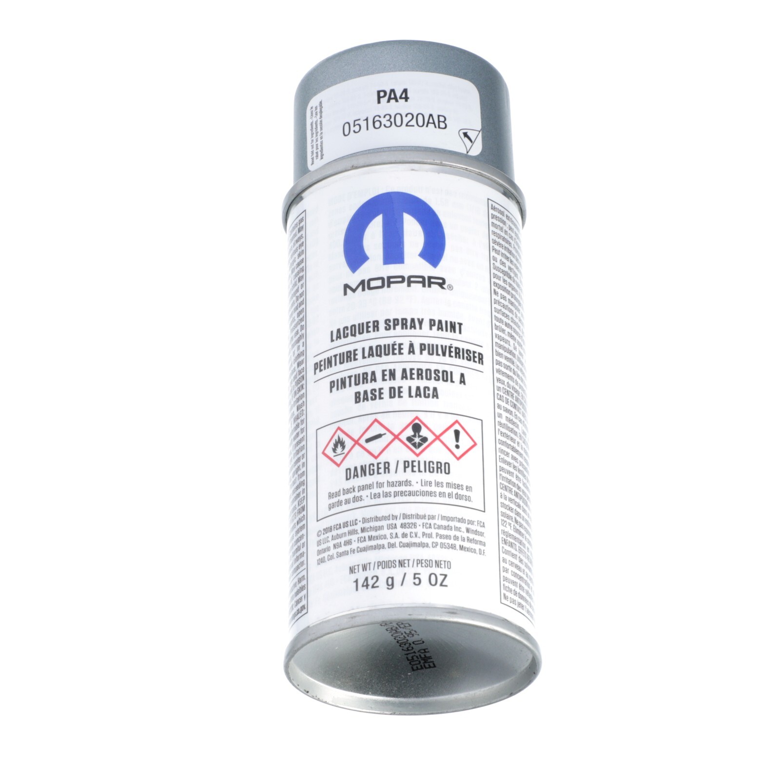 Pintura en aerosol para retoque para Jeep Dodge Chrysler RAM (P/N 5163020AB)