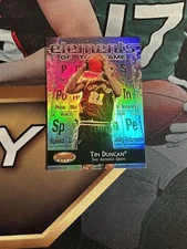 2001 BOWMANS BEST - TIM DUNCAN FORWARD SPURS ELEMENTS OF THE GAME