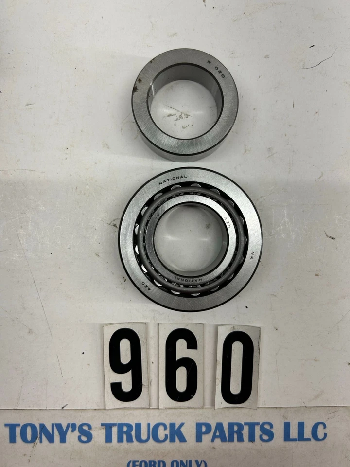 Juego de rodamientos de ruedas y carreras National #A-20 Foto 4 de 4