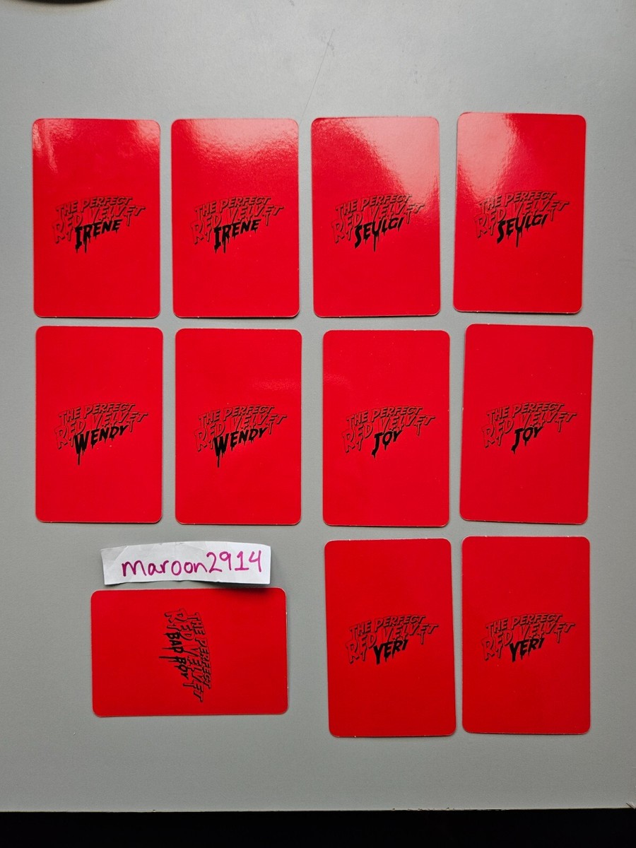 RED VELVET The Perfect Red Velvet Kihno Kit Album Bad Boy First