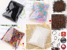 1000 Mini Hair Ponios Ponios Endless Elastics Bobbles Bands Baby Girl Hair Bands