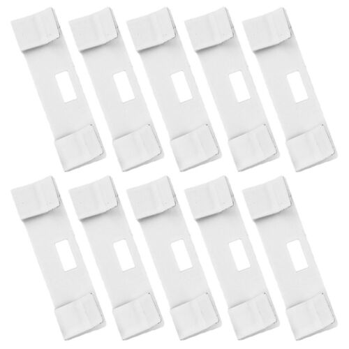  10 Pcs Apartment Blinds Parts Vertical Replacement Slats Shade Sheet Tabs - Picture 1 of 12
