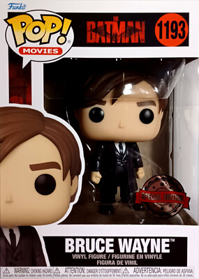 THE BATMAN Bruce Wayne (Suit) - Limited Edition - Funko Pop!